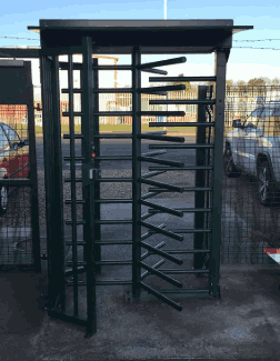 Full-Height Security Turnstile System