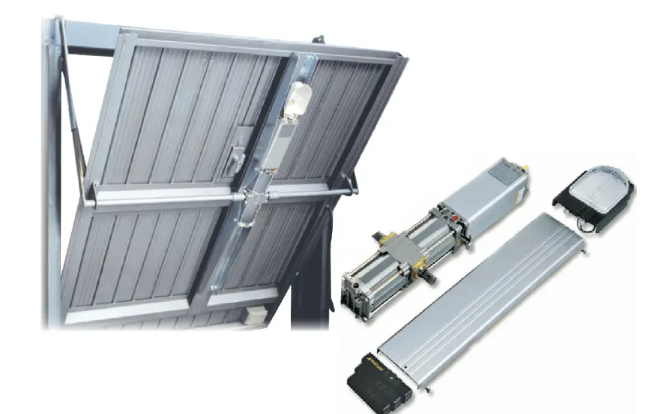 Double-Leaf Folding Doors Gate Motor